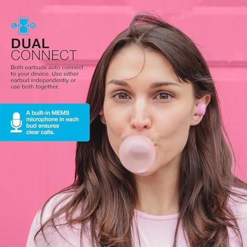 JLab Go Air Pop True Wireless Bluetooth Earbuds – Teal | IPX4 Sweat-Resistant for Active Lifestyles | Dual Connect Technology for Independent Listening | Bluetooth 5 for Effortless Pairing | Customizable Audio with 3 EQ Settings: Signature, Balanced, Bass Boost | Ultimate Comfort & Durability for On-the-Go Enthusiasts