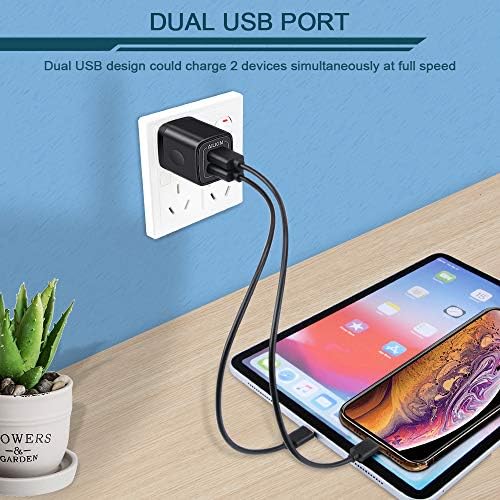 Ultimate AILKIN USB Multi-Port Charging Block – Rapid Charge Station for Home & Travel, Compact Wall Charger Cube with 4 USB Ports, Universal Compatibility for i Pad, i Phone, i Pod, Samsung, and More – Safe, Efficient Power Solution for Multiple Devices