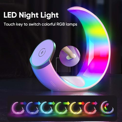 All-in-One 3 in 1 Wireless Charging Station for Apple Devices – Fast Magnetic Charger Stand for i Phone 15/14/13/12/11/10/9/8/SE, Apple Watch, Air Pods – Sleek, Compact Design with Enhanced Safety Features