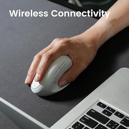 Discover Unmatched Comfort with the Perixx PERIMICE-819 B Bluetooth Vertical Mouse – Ergonomic Wireless Design for Right-Handed Users – Multi-Device Connectivity for Seamless Switching – Silent-Click Technology for a Quieter Workspace – Compact and Portable for On-the-Go Productivity – Ideal for Enhanced Wrist Health and Long Hours of Use – Perfect Companion for Home or Office – Compatible with Various Operating Systems.