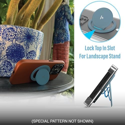 Revolutionize Your Smartphone Interaction with Tango Ultra Thin Grip for Mag Safe – Limited Edition BEE | One-Handed Access, Expansive 10 x Versatility, Space-Grade Steel Durability, Seamless Wireless Charging, and Built-In Kickstand for Ultimate Convenience and Style