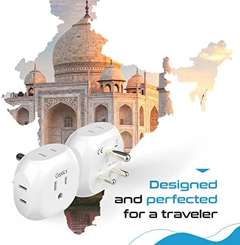 Ultimate Compact Travel Power Adapter for UK & Ireland – Dual USB & USB-C Fast Charger with 3.1 A Output – Type G Plug Converter for Seamless Global Connectivity in Hong Kong, England, Dubai, and Saudi Arabia – Safe, Efficient Design for Smart Travelers