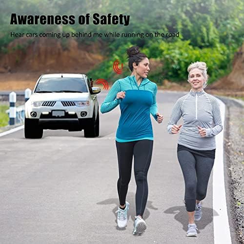 Revolutionary Open Ear Bone Conduction Headphones – Advanced Bluetooth 5.0 Sports Earphones with IP65 Waterproof Protection, Rapid Type-C Charging, and Feather-Light 25 g Design for Exceptional Sound Clarity and Outdoor Safety Awareness