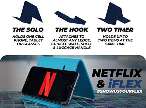 Ultimate Flexibility with the i FLEX Buddy – Premium Cell Phone and Tablet Stand for Travel, Work, and Home – Adjustable Holder Compatible with All Mobile Devices – Lightweight and Durable Design for Hands-Free Convenience – Enhance Your Viewing Experience Anywhere