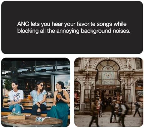 AGM Buds 3: Cutting-Edge True Wireless Bluetooth Earbuds with Advanced Noise Cancellation, 20-Hour Extended Battery Life, and Superior Call Clarity – Stylish Black & Orange Design for Unmatched Audio Experience and Seamless Connectivity