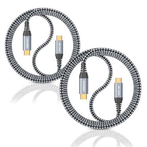Long USB C Monitor Cable 10FT, 4K@60Hz Video Output 100W PD Charging, 20Gbps Data Transfer, Long USB C 3.2 Gen 2×2 Cable for MacBook, iPad, Dell, LG, ARZOPA, KYY for Portable Monitor – Enhanced Compatibility and Speed