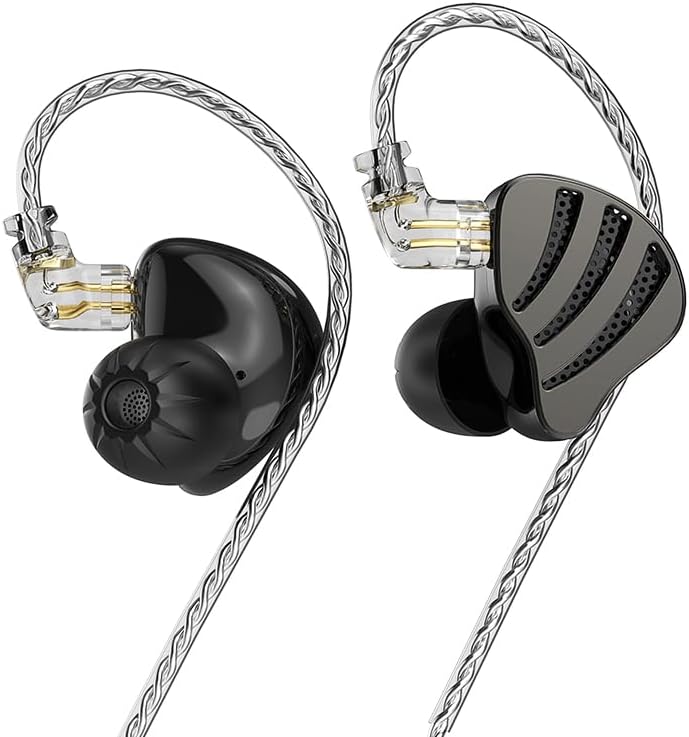 Unleash Superior Sound Quality with CCA ND Nice Hybrid Driver IEM Earphones – Premium Audio Precision Featuring 1 BD & 1 DD, Durable Metal Faceplate, and Versatile 2-Pin Detachable Cable for Ultimate Comfort and Compatibility
