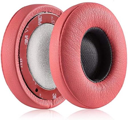 Upgrade Your Beats: Vibrant Pink & Psychedelic Red Replacement Earpads for Solo 2.0/3.0 Wireless Headphones – Exceptional Comfort, Enhanced Sound Isolation, Easy Installation, and Durable Design for Ultimate Listening Experience
