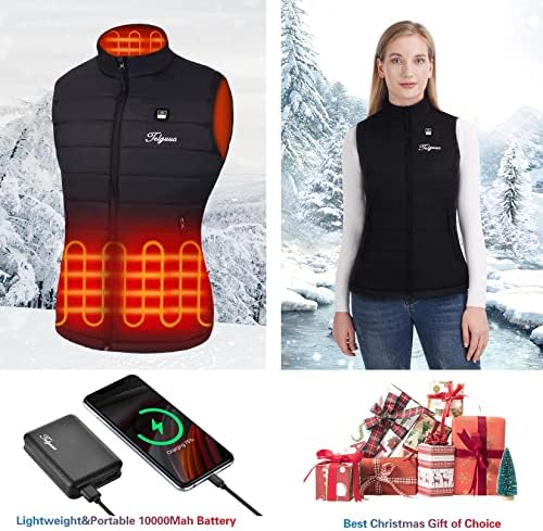 Telguua High-Capacity Power Bank for Heated Vests – Ultimate Portable Battery Pack with Fast Charging and Enhanced Safety Features for Outdoor Comfort
