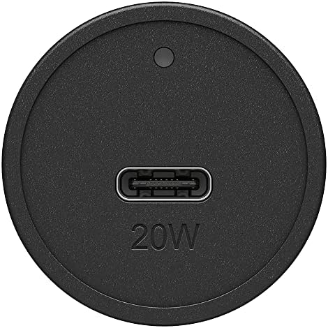 Otter Box 20 W USB-C Wall Charger with 1 M Cable – Rapid Charging Solution for Smartphones & Tablets, Sleek Black Shimmer Design, Enhanced Compatibility & Safety Features for Everyday Use