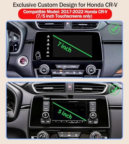 Hesanzol Magnetic Car Phone Mount for Honda CR-V (2017-2022) – Ultimate 5/7-Inch Touchscreen Holder for Effortless Navigation Access and Hands-Free Communication – Must-Have Driving Companion for Enhanced Safety and Convenience