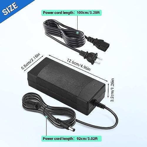 High-Performance 24 V 3 A Power Supply Adapter – Universal AC to DC Converter for LED Lighting & CCTV Systems, Dual Plug Compatibility (5.5 x 2.5 mm & 5.5 x 2.1 mm) – Reliable Switching Transformer with Safety Features for Optimal Device Functionality and Longevity