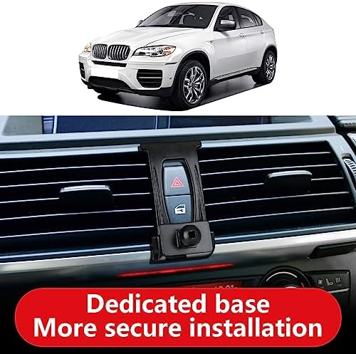Premium BMW X5 & X6 Car Phone Holder (2014-2019) – Ultimate Smartphone Mount for Seamless Navigation & Hands-Free Communication – Durable Design, Easy Installation, and Enhanced Interior Aesthetics