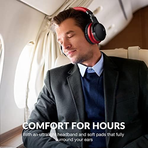 Elevate Your Sound Experience with E7 Active Noise Cancelling Headphones – Unrivaled Over-Ear Comfort for All-Day Listening, Rich HD Audio Quality for Audiophiles – Ideal for Travel, Work, & Thoughtful Gifting – Advanced Bluetooth Connectivity for Effortless Pairing and Immersive Enjoyment