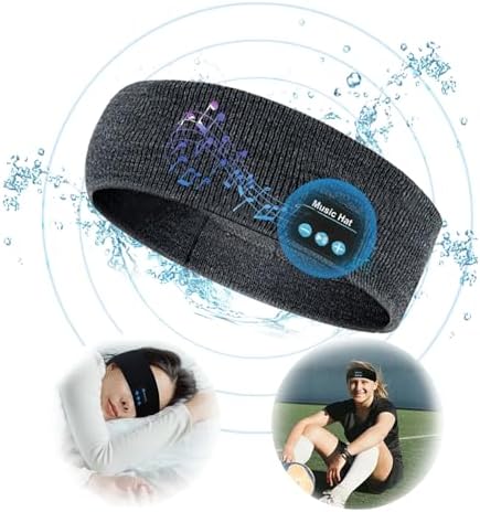 Wireless Bluetooth Sleep Headband Headphones – Ultra-Thin HD Speakers for Comfort and Quality Sleep, Perfect for Meditation, Travel, and Active Lifestyles – Enhance Your Sleep and Focus with Premium Sound