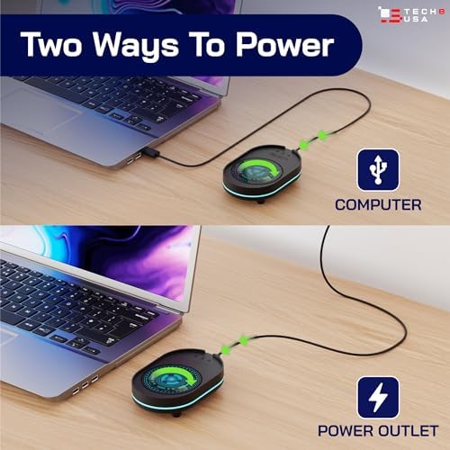 Revolutionize Your Workflow with the TECH8 USA Mouse Mover – Undetectable Jiggler for Laptops & PCs, Plug-and-Play Convenience, Random Movement Patterns, Patented Technology, Fun 3 D Hologram Alien Design, Enhanced Compatibility for Seamless Productivity, Perfect Work from Home Accessory