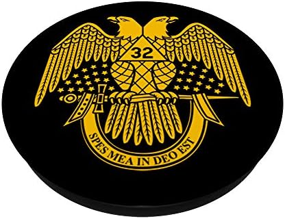 32nd Degree Scottish Rite Freemason PopSockets PopGrip: Swappable Grip for Phones & Tablets – Enhanced Compatibility and Speed