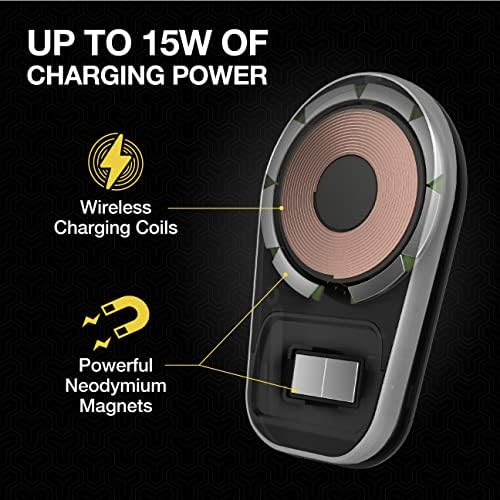 Scosche MPQ5 RKi-BP0 Magic Plate Replacement for Enhanced Compatibility with Scosche Magic Mount Systems – Ideal for Non-Magnetic & Charge Mounts, Optimized for Quick Installation and Device Security