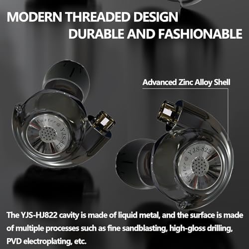 Premium Hybrid In-Ear Monitors with Advanced 1 BA + 1 DD Technology | Unmatched Comfort for Long Listening Sessions | Deep Bass for Gaming and Music Enthusiasts | Ergonomic Design for Noise Isolation and Fit | Universal Device Compatibility | Elevate Your Sound Experience Today