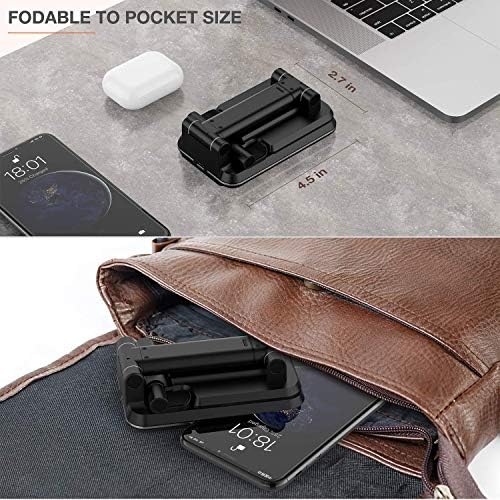 Ergonomic 2-in-1 Wireless Charging Station – Qi Certified 15 W Fast Charger for i Phone 16/15/14/13/12 & Samsung Galaxy S21/S20/S10 with Air Pods Pro Compatibility – Optimize Your Workspace with Adjustable Height and Dual Device Power Solution