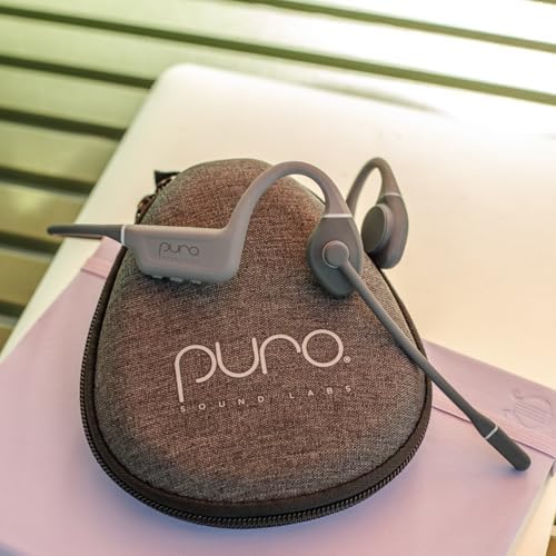 Puro Sound Labs Flex-Pro Open Ear Bone Conduction Headphones – Bluetooth 5.3 Wireless Audio Solution with Sweat-Resistant Design, Built-in Mic for Hands-Free Calls, and Enhanced Surrounding Awareness for Active Lifestyles and Daily Use