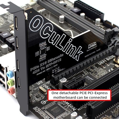 Elevate Your Computing Power: Cablecc SFF-8612 Oculink to M.2 NVMe PCIe SSD Enclosure Adapter for 2280 SSDs – Ultimate Speed and Compatibility Upgrade for Your Mainboard