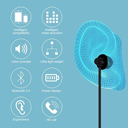 GOOJODOQ Bluetooth Sleep Headphones for Ultimate Comfort and Insomnia Relief – Soft In-Ear Wireless Earbuds with 15 Hours Playtime, Built-in Mic, and Ergonomic Design for Side Sleepers, Gym, and Relaxation – Enhanced Bluetooth 5.0 Connectivity and Sound Quality