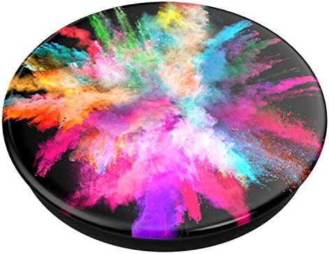 Vibrant Mag Safe Rainbow Glass Pop Socket Grip & Stand – Secure Hands-Free Kickstand for Effortless Wireless Charging and Enhanced Smartphone Functionality