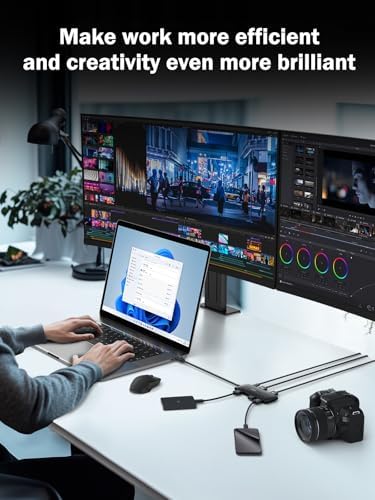 Revolutionize Your Device Connectivity with the 10 Gbps USB C Hub – High-Speed 4-Port USB3.2 Splitter for Effortless Data Transfer and Charging | Versatile Multiport Adapter Compatible with Mac Book Pro, Surface Pro, Dell, HP, i Pad & More | Flexible 1.97 ft Cable for Optimal Setup | Essential Laptop Accessory for Streamlined Workflow and Enhanced Efficiency