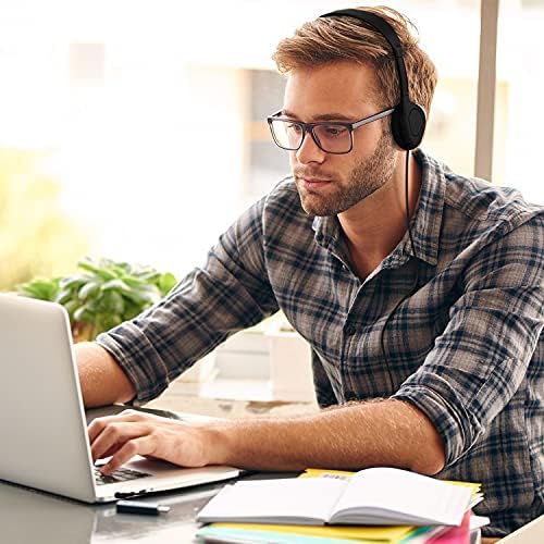 Maeline 20-Pack On-Ear Headphones with 3.5 mm Plug – Premium Bulk Audio Solution for Schools and Offices – Adjustable Fit, Durable Design, and Reliable Sound Performance for Kids and Professionals