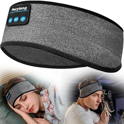Perytong Wireless Bluetooth Sports Headband Headphones – Ultimate Comfort & Crystal-Clear Sound for Sleep, Yoga & Jogging – Perfect for Insomnia Relief, Meditation, and Easy Device Pairing