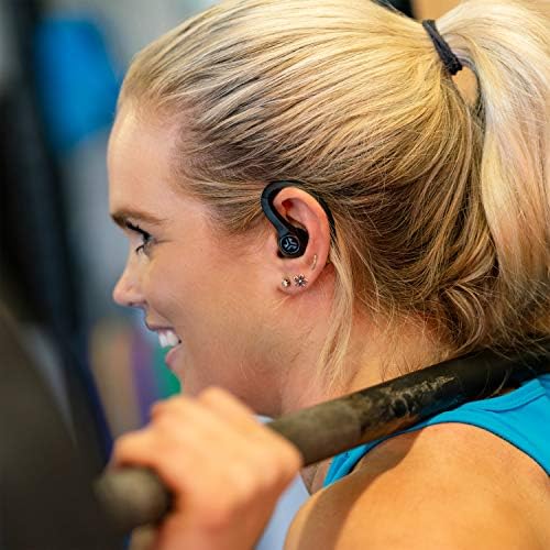 JLab JBuds Air Sport True Wireless Bluetooth Earbuds – IP66 Sweat-Resistant with 30-Hour Playtime, Class 1 Bluetooth 5.0, and Customizable EQ Sound Modes for Ultimate Workout Performance and Daily Listening