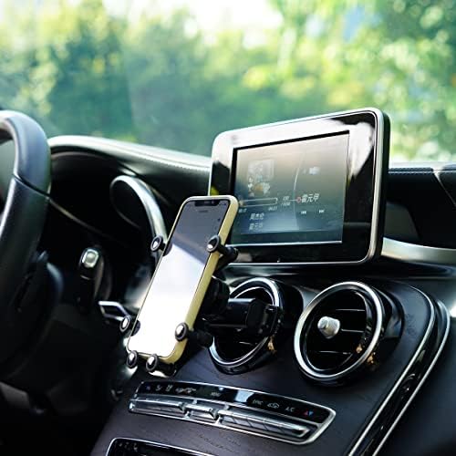 Premium Car Phone Holder Mount for Mercedes Benz & Mini Cooper – Precision Fit, Gravity Locking Technology, Effortless Hands-Free Access, 2016-2023 Models, Ultimate Driving Convenience