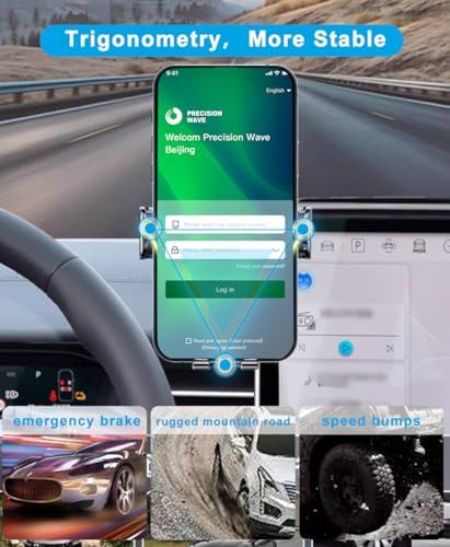 Lexus GX550 2024-2025 Custom Smartphone Mount – 360-Degree Rotating Dash Phone Holder for Safe and Convenient Access – Perfectly Fits Most Smartphones – Effortless Tool-Free Installation for Enhanced Driving Experience – Premium Auto Interior Accessory