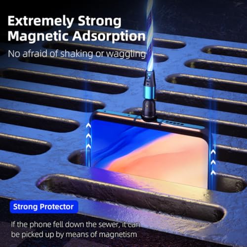Transform Your Charging Experience with the Algasan 540-Degree Rotating USB A to USB C Magnetic Data Cable – 6.5 ft of Effortless Power and High-Speed Data Transfer, Compatible with All Devices from Smartphones to Laptops, Featuring Durable Design, Tangle-Free Convenience, and Innovative Magnetic Attachment for Seamless Connectivity