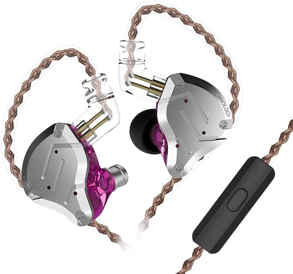 Discover the KZ ZS10 PRO Wired Gaming Earbuds – the Ultimate In-Ear Monitors with Advanced 4 BA + 1 DD Drivers for Audiophile-Level Sound Quality and Gaming Precision. Engineered with Superior Noise Cancelling Technology, these Ergonomically Designed Earbuds Feature a Detachable 2-Pin Cable for Effortless Replacement and Enhanced Compatibility Across Devices. Experience Unmatched Comfort During Extended Sessions, Thanks to Their Snug Fit, While the Built-In Microphone Facilitates Seamless Communication for Gaming or Calls. Immerse Yourself in Rich, Detailed Audio Like Never Before – Elevate Your Listening Experience with KZ ZS10 PRO, Where Exceptional Sound Meets Durable Craftsmanship. Perfect for Gamers and Music Enthusiasts Seeking High-Performance Earbuds That Deliver on Every Level.