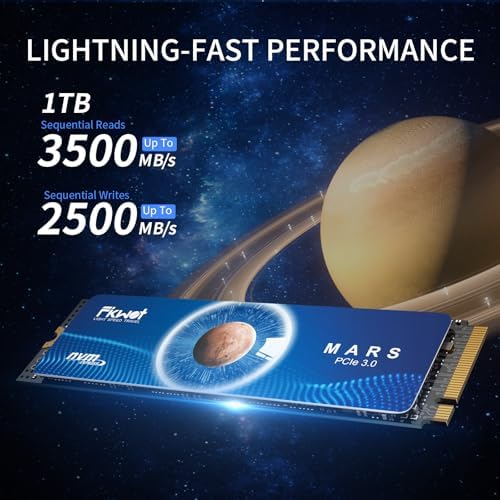 Revolutionize Your Computing with FN501 Pro 256 GB NVMe SSD – High-Speed M.2 2280 PCIe Gen3 Internal Drive with Graphene Cooling, Achieving Up to 3,500 MB/s for Unmatched Performance in Gaming and Multitasking, Compatible with Laptops & Desktops