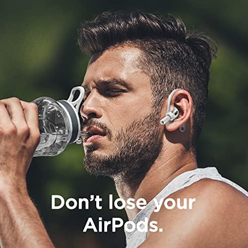 elago Ergonomic Ear Hooks for All Air Pods Models – Jean Indigo – Anti-Slip Design for Secure Fit and Enhanced Comfort – Perfect Earbud Accessories for Music, Calls, and Active Lifestyles – US Patent Registered for Superior Quality and Durability