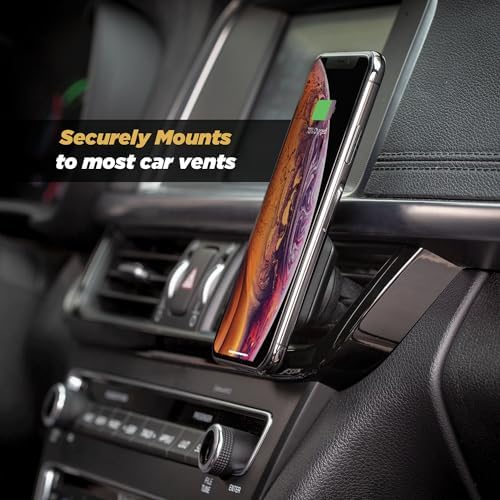 Scosche MAG12 V-XCES0 Universal Magnetic Car Phone Holder with USB Charger – Effortless Hands-Free Mounting for i Phone, i Pad, and All Smartphones – Durable Cigarette Lighter Design for Safe Navigation and Charging on the Go