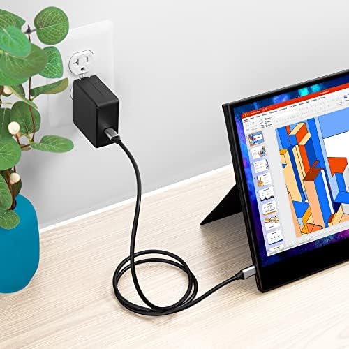 Revolutionize Your Charging with the Side Trak 45 W USB-C Wall Charger – Fast 4 K Support for Monitors & Devices, Includes 5 ft USB-C Cord for Ultimate Flexibility, Perfect for On-the-Go Power Needs, Compatible with All USB-C Gear, Compact & Durable Design for Everyday Use