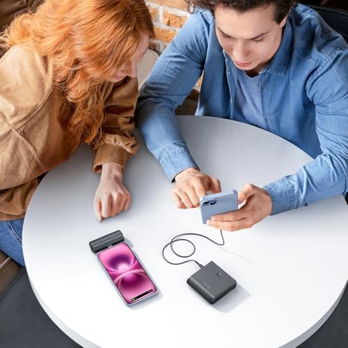 i WALK 13500 m Ah USB-C Portable Charger – Ultra-Fast Charging Power Bank for i Phone 16/15/16 Plus/16 Pro Max, i Pad & More – Lightweight Battery Pack in Stylish Pink for On-the-Go Convenience and Enhanced Device Compatibility