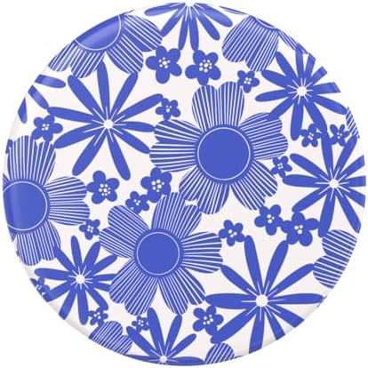 Magnetic Pop Grip for Mag Safe – Elegant Enamel Rose Noir | Multifunctional Phone Stand with Secure Grip & Customizable Swappable Top | Effortless Hands-Free Viewing Kickstand | Wireless Charging Compatible Accessory for Enhanced Smartphone Usability