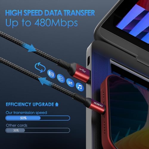 Fast Charging Nylon Braided i Phone Charger Cable – 3-Pack, 3 FT MFi Certified Lightning Cords for i Phone 14/13/12/11 Pro Max/XR/XS/X/8/7/Plus/6 S, i Pad, i Pod, and Air Pods – Enhanced Durability and Compatibility for Optimal Performance