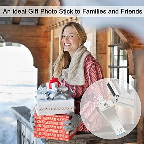 Revolutionize Your Data Management with the PL ZMPWLQ 128 GB MFi Certified Photo Stick for i Phone & i Pad – High-Speed USB Flash Drive for Effortless Backup and Storage of Photos & Videos, Ideal for On-the-Go Memory Solutions