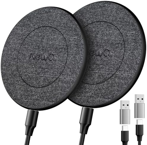 Fast Wireless Charging Pad with Wall Charger – 15 W Qi-Certified Charger for i Phone 15/14/13/12/11/X/8 Mini/SE/Pro/Max/Plus & Samsung Galaxy S23/S22/S21/S20/S10/S9/S8/S7/Note Series – Ultimate Compatibility & Sleek Design for Effortless Charging – Ideal for Air Pods & Accessories – Enhance Your Charging Experience!