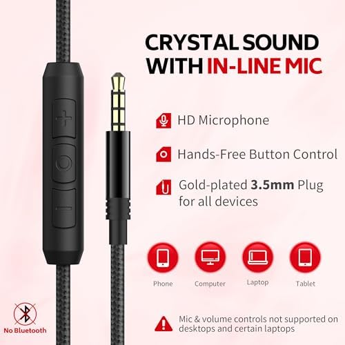 Experience Unmatched Sound Clarity with AC01 Over-Ear Noise-Canceling Headphones – Integrated Microphone & Inline Volume Control for Effortless Listening – Perfect for Music Lovers, Gamers, and Professionals – Universal 3.5 mm Compatibility for All Devices – Stylish Black and Grey Finish for a Modern Touch – Ideal for All Ages, Lightweight and Comfortable for Long Wear – Elevate Your Audio Experience with Durable, High-Performance Headsets