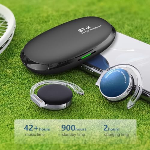 Premium Open-Ear Bluetooth Headphones V5.3 – Secure Fit Sports Audio with Advanced Noise Cancellation, Long Battery Life, and Universal Compatibility for Fitness, Commuting, and Everyday Use