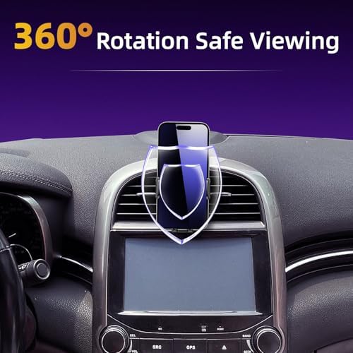 Enhanced Chevy Malibu 2013-2015 Car Phone Holder – Adjustable 4-7 Inch Smartphone Mount for Optimal Visibility and Safety | Superior Durability & Fast Charging Compatibility | Essential Auto Accessory for Hands-Free Navigation and Connectivity