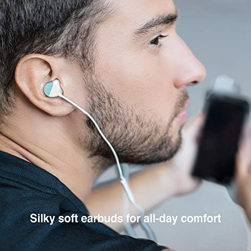 TUNAI Piano Audiophile Earphones – Premium Hi-Res Earbuds with Dual Drivers for Unmatched Clarity and Balanced Sound – Ideal for Gym Workouts, Running, and Home Listening (Rose Gold) – Ergonomic Comfort and Superior Compatibility