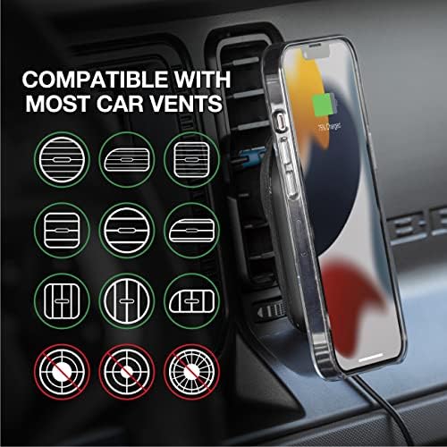Scosche MPQ5 RKi-BP0 Magic Plate Replacement for Enhanced Compatibility with Scosche Magic Mount Systems – Ideal for Non-Magnetic & Charge Mounts, Optimized for Quick Installation and Device Security